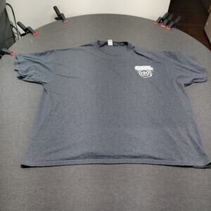 Fruit of the Loom Mens 3XL Midnight Runners Moonshine Truck Graphic T-Shirt Gray